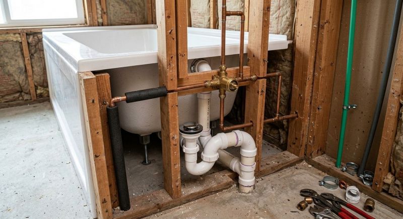 Acrylic Bathtub Installation in Lancaster, PA